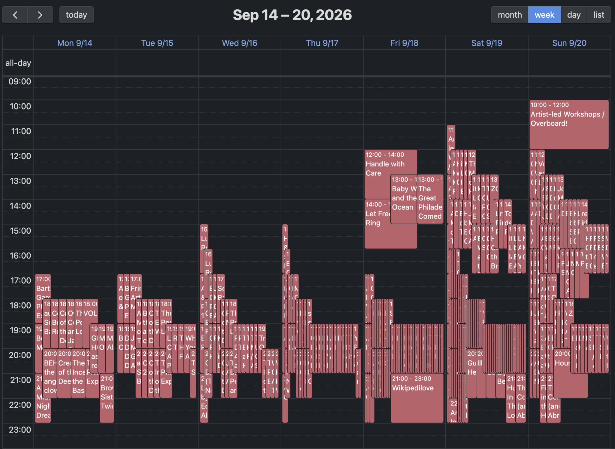 calendar